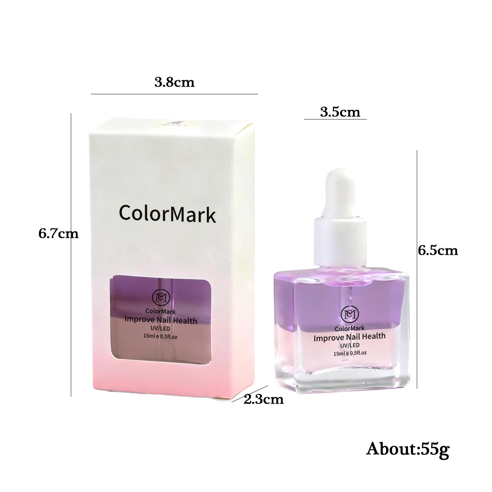 OEM ODM Double-Layer Nail Cuticle Oil Series Moisturizing and Softening Hand &amp; Feet Care Oil Organic Nails Cuticle Oil