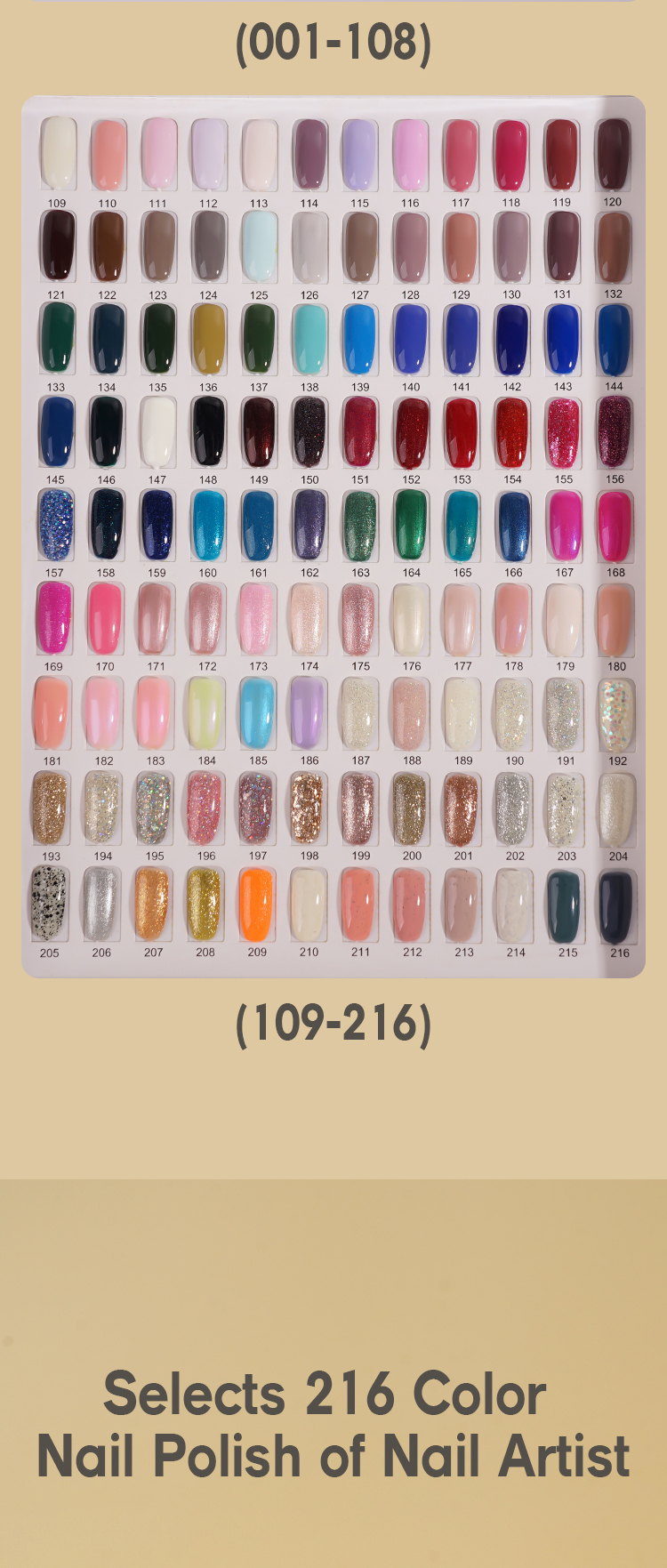 Gel Color Palette 7