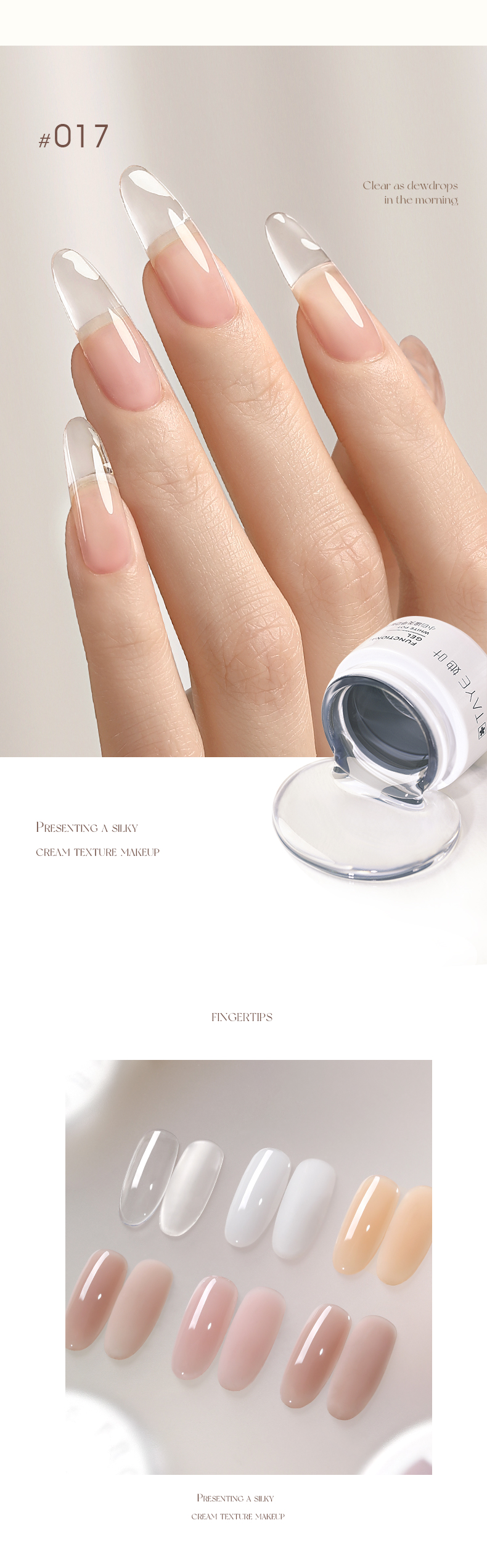 Nail Extension Poly Builder Gel Showcase 7