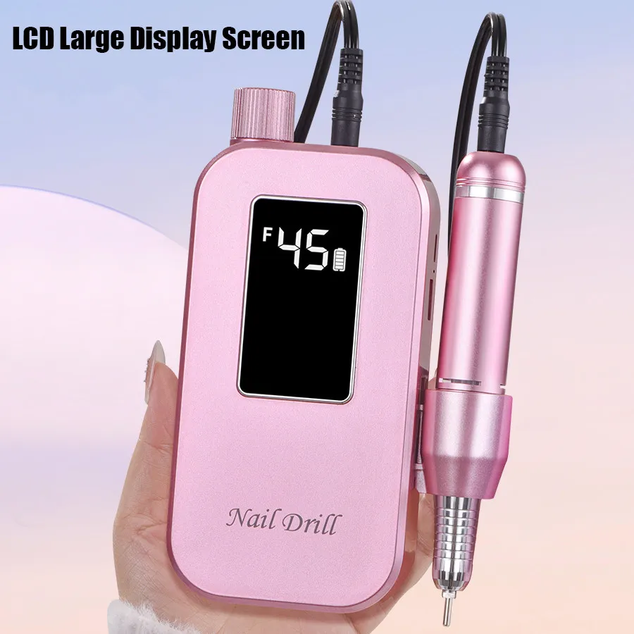 Convenient Nail Drill for Effortless Polishing and Manicure Anywhere