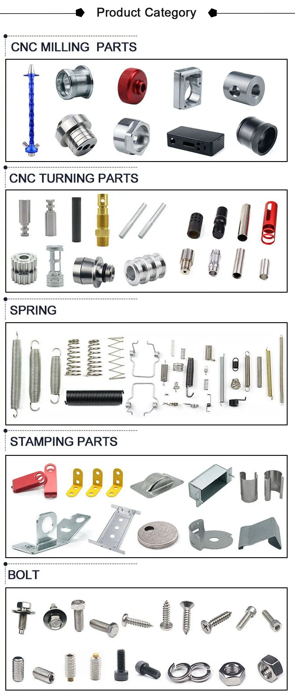 Custom Stainless Steel Round Groove Nail Metal Fabrication 1