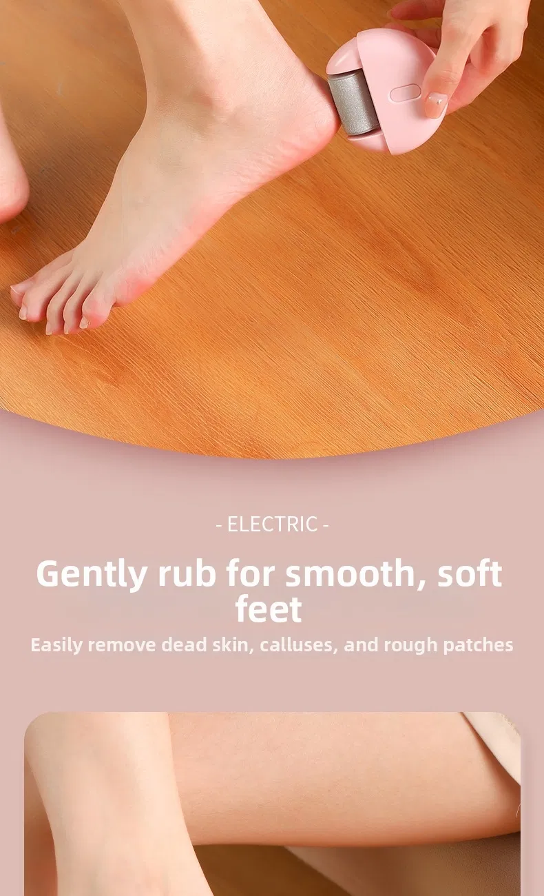 PG12 Rechargeable Electric Foot Dead Skin Exfoliator Care Pedicure Beauty Device