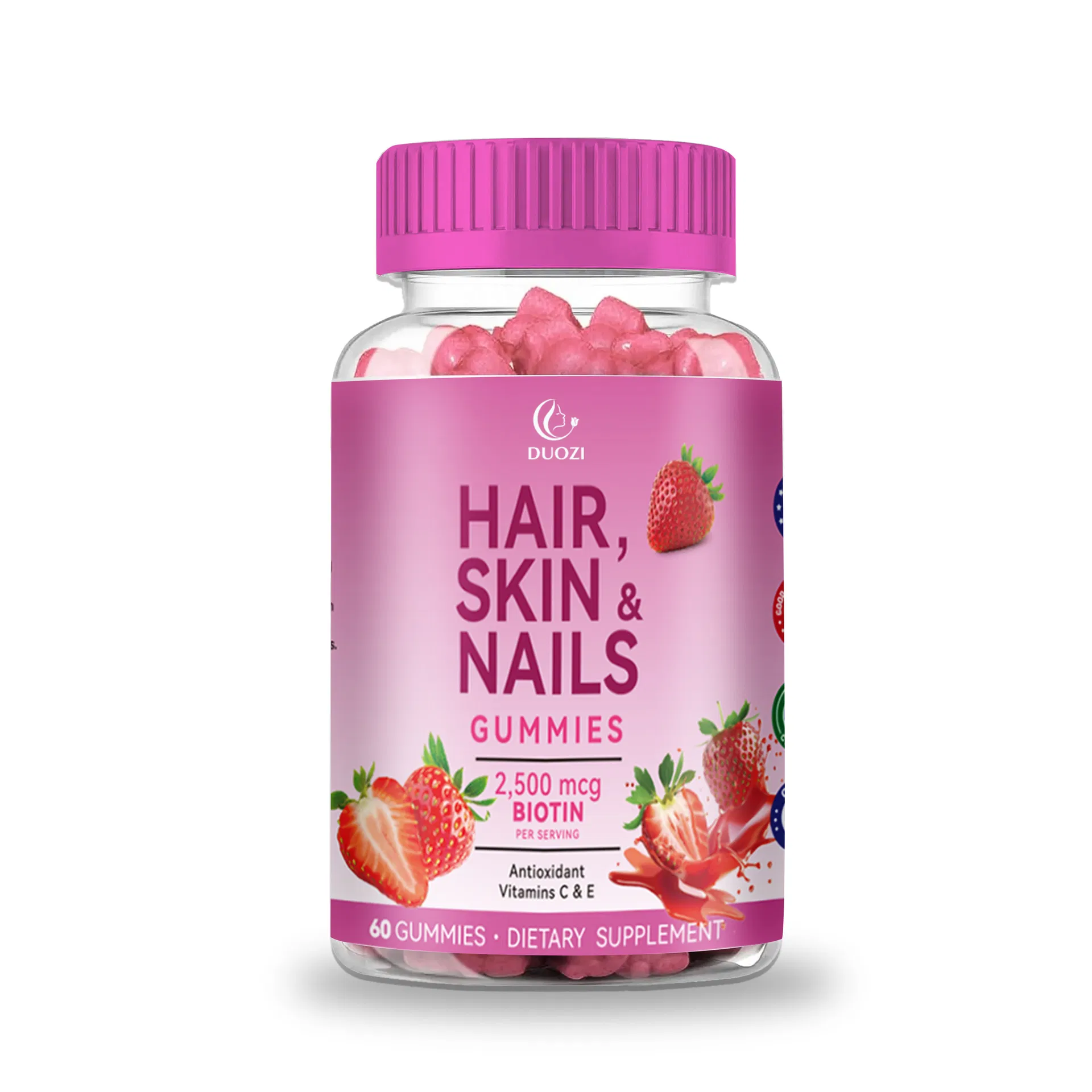 Strengthening Hair Skin Nails Gummies