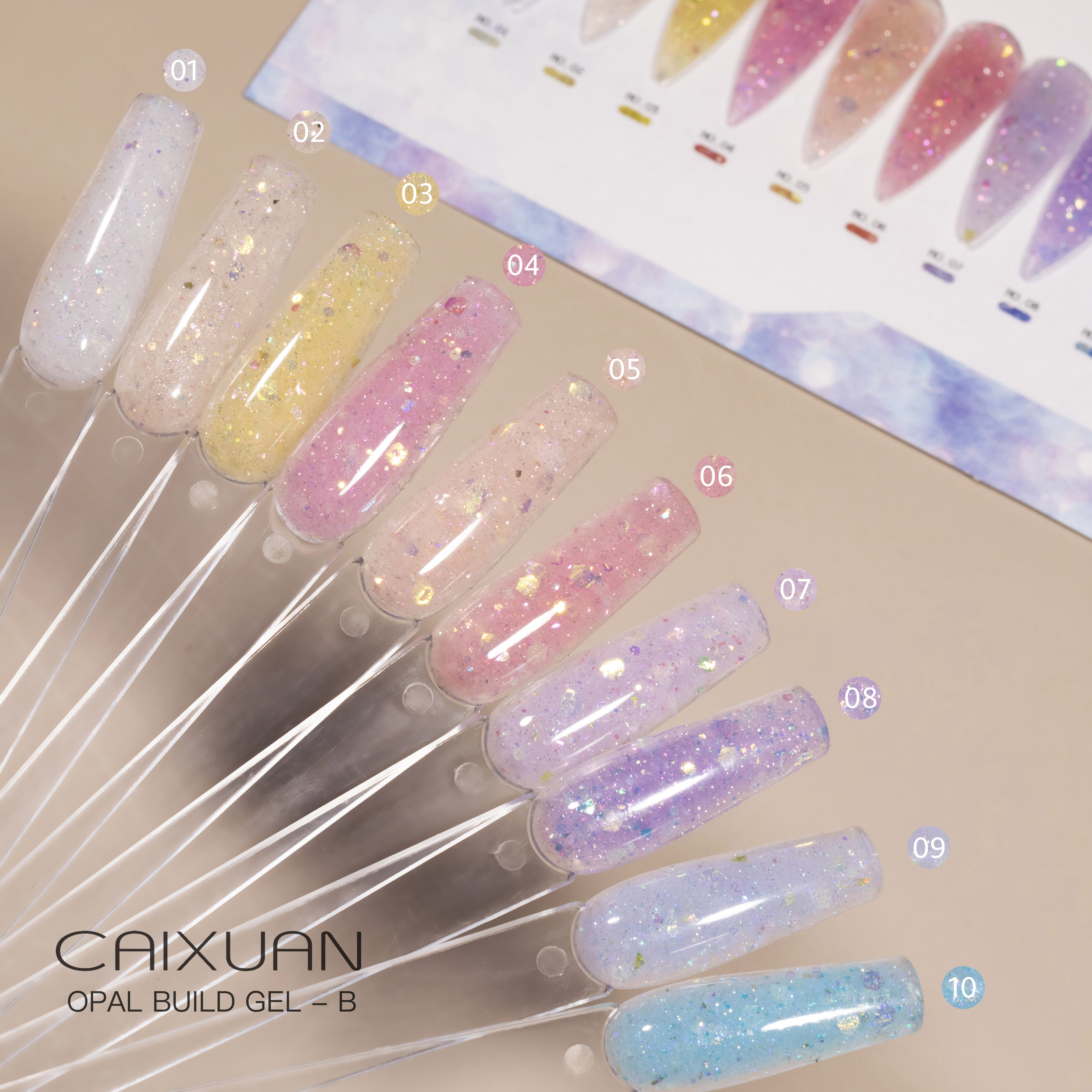 Nail Supply Opal Build Gel Bulk Capacity Extension Gel