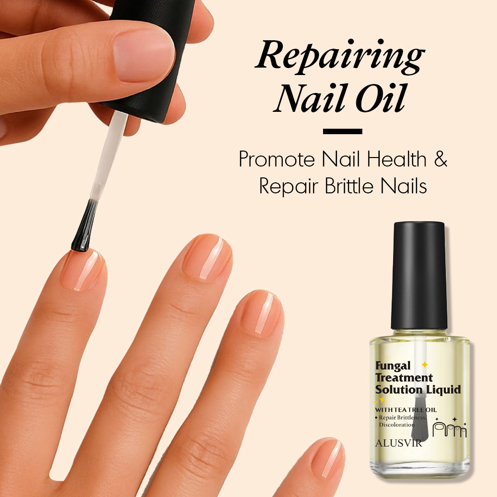 Private Label Organic Vitamin E Nail Repair Oil Manufacturer Natural Nail Care Products for Growth Strengthening with Brush