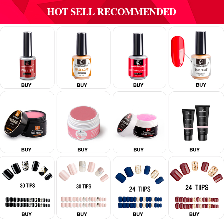 Gel Nail Product Selection