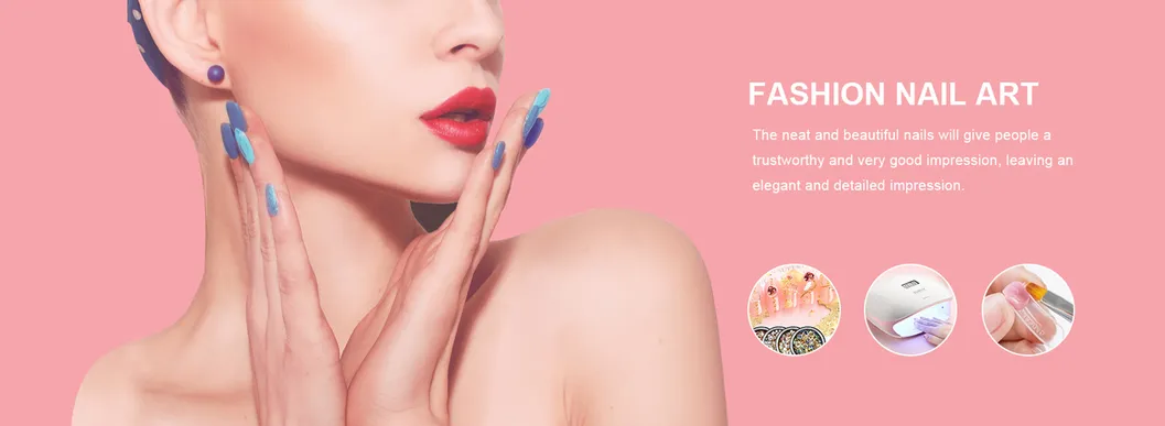 Acrylic Fake Nails Banner