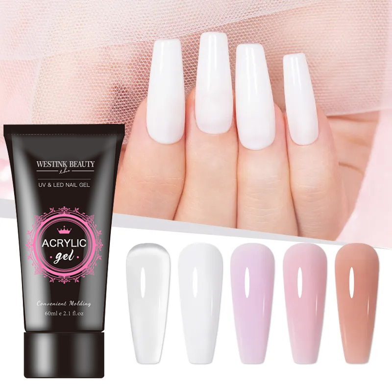 Nails Supplies 28 Colors Professional Nail Supplies Hard Jelly Poly Nail Extension Acrylic Gel
