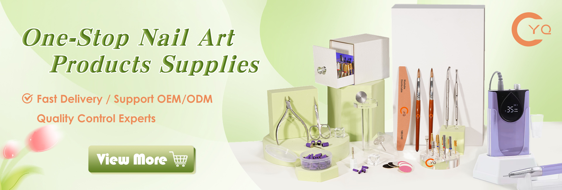 Nail Lamp Banner