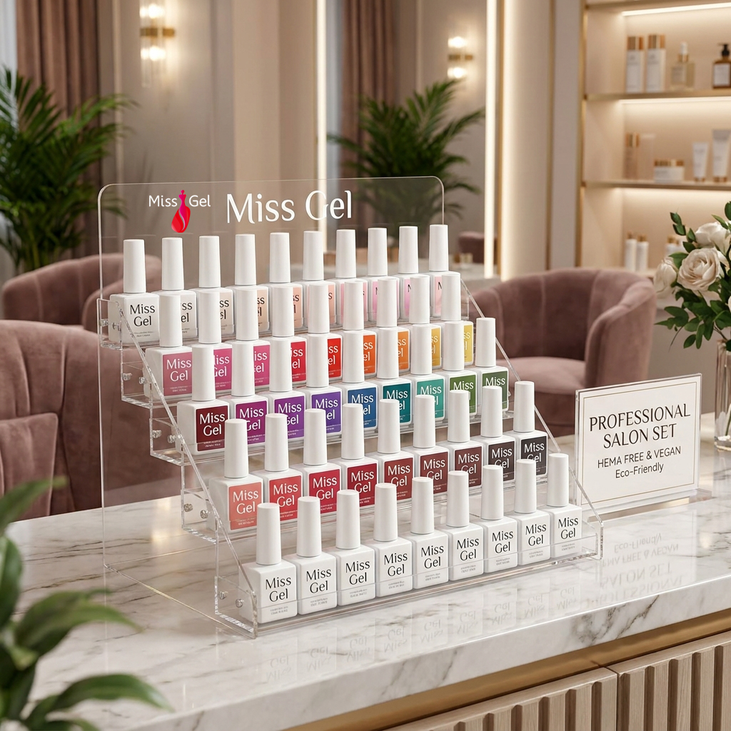 Missgel NEW HEMA-FREE Gel Nail Polish Manufacturer 3000+ Colors TPO Free UV Gel Series OEM Private Label UV LED Gel Polish 15ml