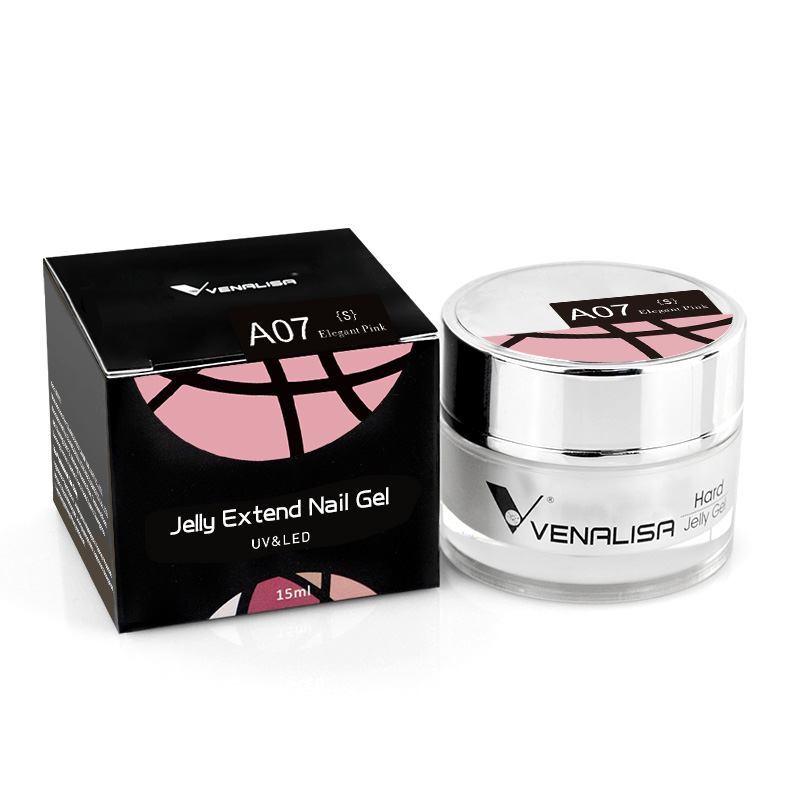 2026 Venalisa New 15ml Products Nail Art Acrylic Nails Excelled Venalisa Led/uv Buildering Hard Jelly Poly Nail Extension Gel