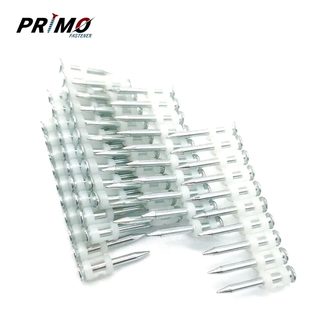 Ballistic Point Step Hot DIP Galvanized Collated Concrete Nails
