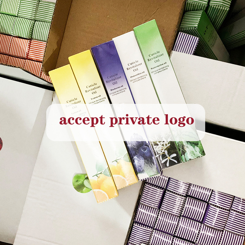 Wholesale Cuticle Revitalizer Oil Private Label 15Types Fruit Fragrance Nail Cuticle Oil Pen Nourish Polish Nail Arts