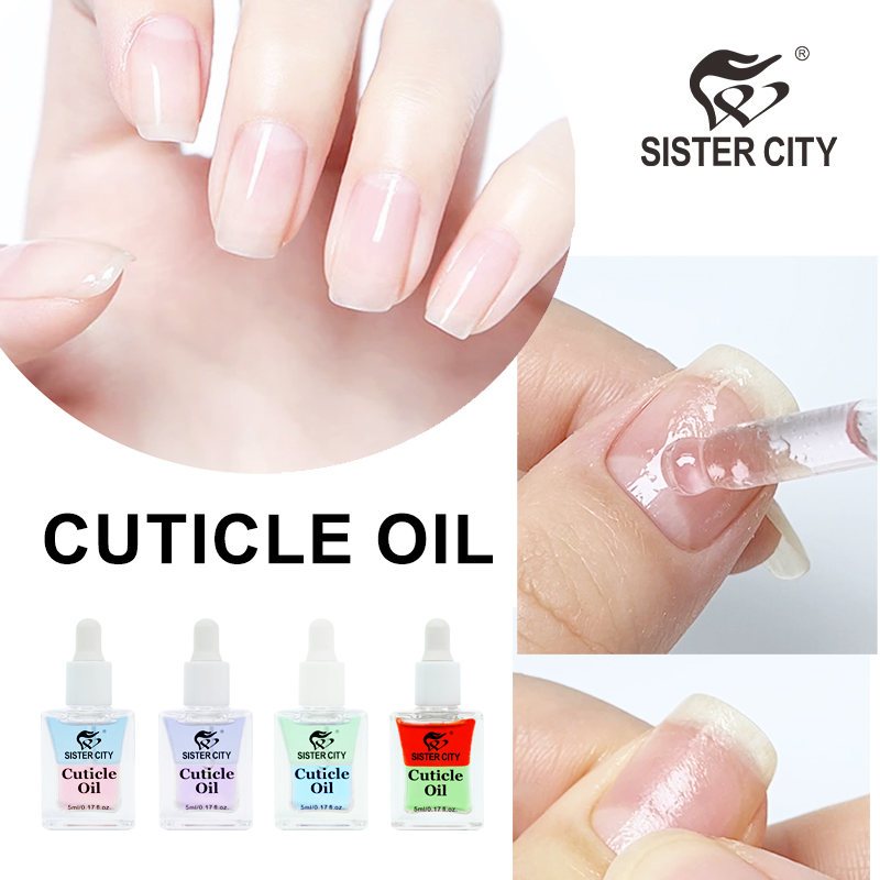 High Quality Hot Sale Free Sample 4 Flavors Organic Cuticle Oil Nail Care Nutrition Cuticle Oil Private Label