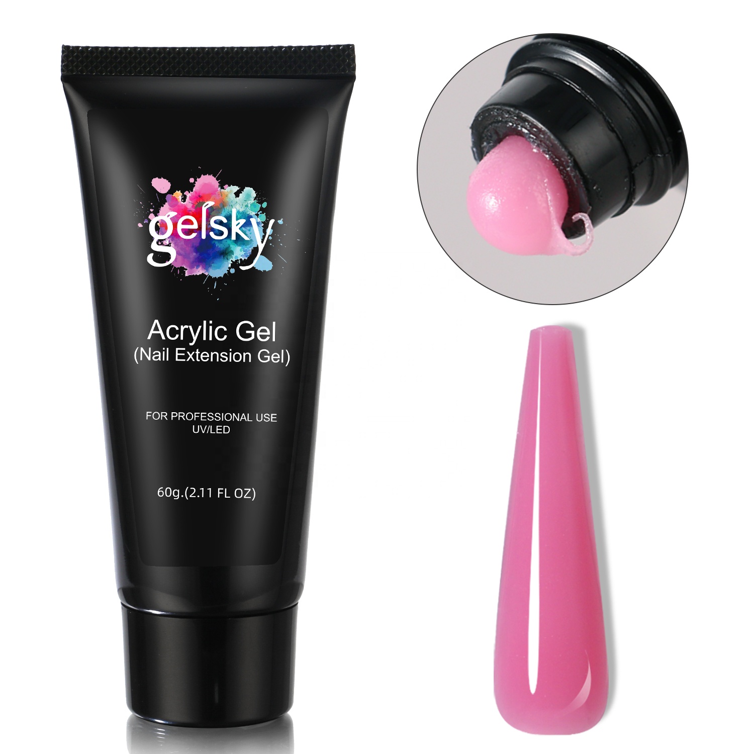Gelsky Nail Extension Art Acrylic Gel Nail Polish Poly Gel Kit De Unas Gel Uv