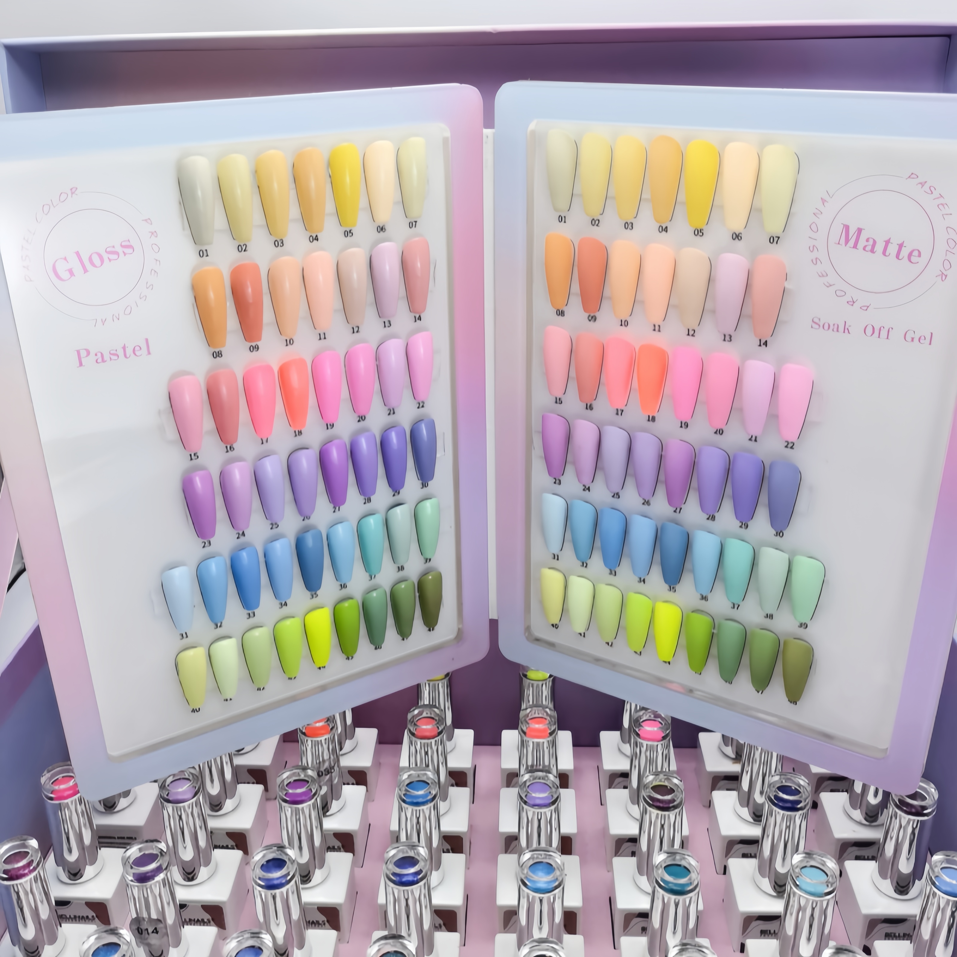 Gel Polish Color Display 7