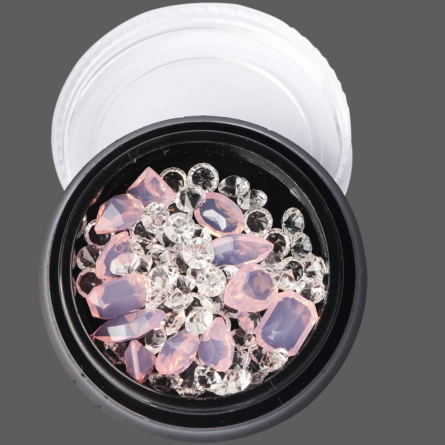 3D Nail Art Decorations Acrylic Diamond Different Shapes Nail Rhinestones
