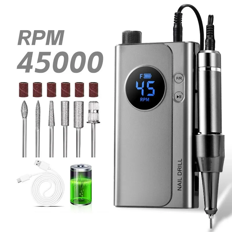 Professional Nail Polishing Machine Demonstration 1