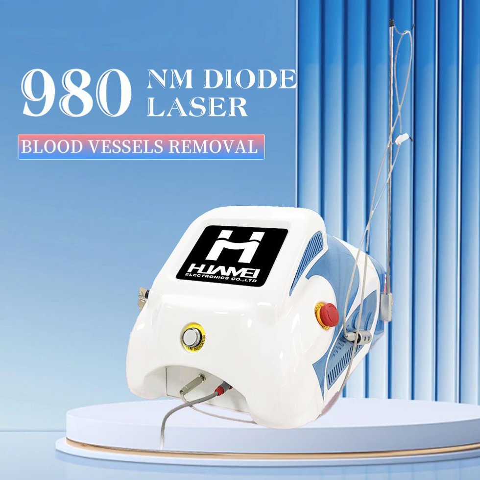 Weifang Huamei 980nm Semiconductor Laser Treatment for Nail Fungus/980nm Laser Vascular Resection 980nm Semiconductor Laser