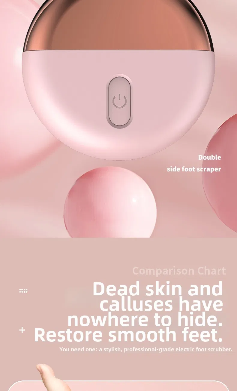 PG12 Rechargeable Electric Foot Dead Skin Exfoliator Care Pedicure Beauty Device