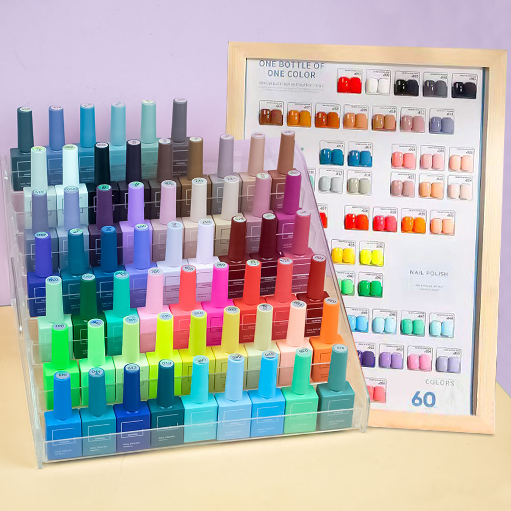 Bulk 15ml Nails Uv Gel Polish Professional 60 Colors Gel Polish Create Your Own Brand Uv Gel Nail Polish Set Wholesalers