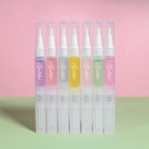 Custom Private Label Logo Bulk Nail Care Oil Organic Fruit Flower Scents Cuticle Oil