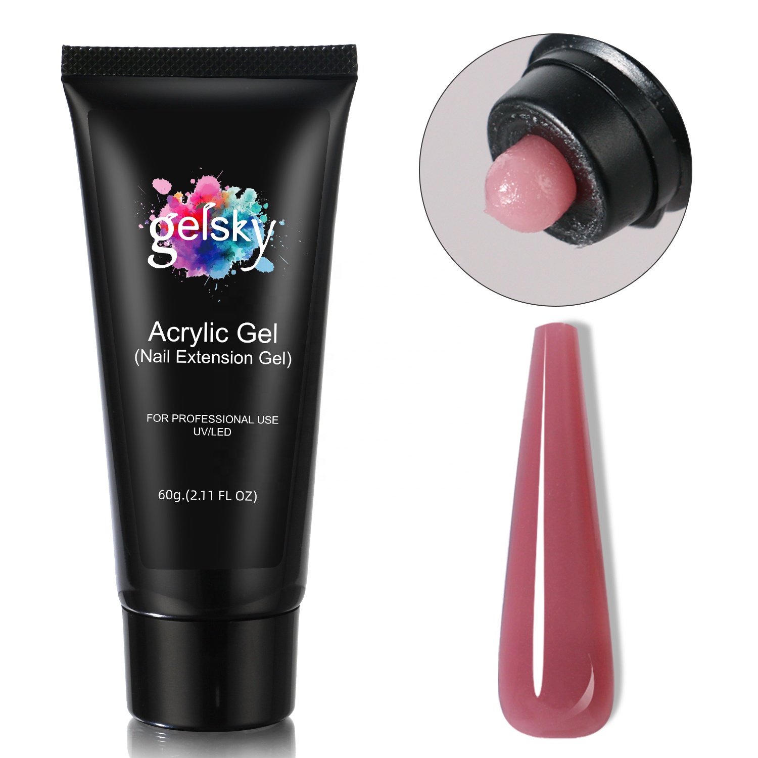Gelsky Nail Extension Art Acrylic Gel Nail Polish Poly Gel Kit De Unas Gel Uv