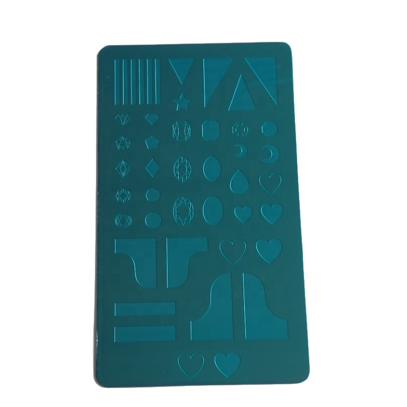 Custom Nail Art Stamp Stamping Image Plate Stainless Steel Template