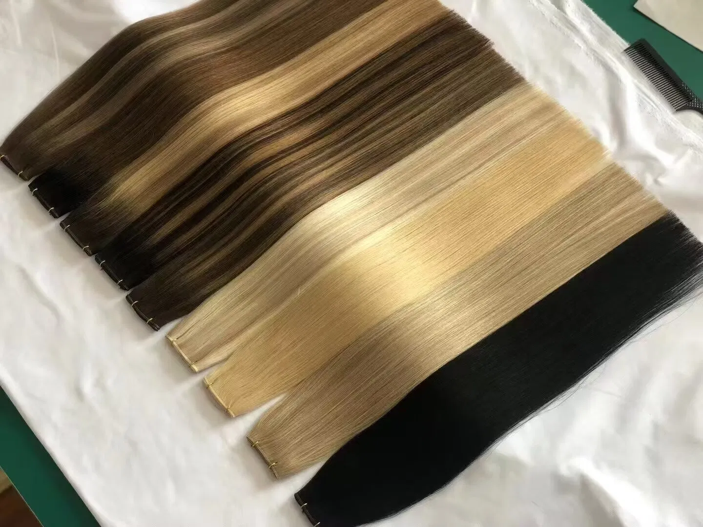 Youcai Luxury Hair Weave Extensions Soft and Durable for European Hair