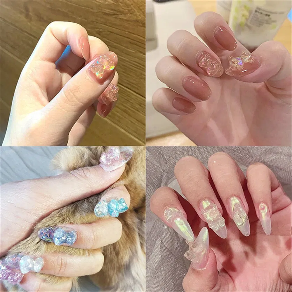 Popular Nail Art Design Silicone Mould, Manicure Plastic DIY Pattern Mold