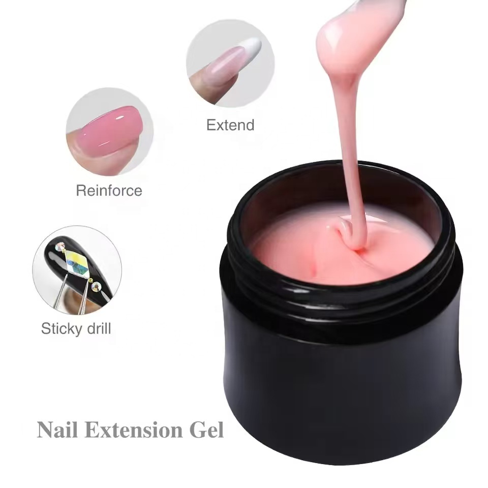 KINNCO Tpo Hema Free Nail Extension Gel 15g 1kg Nude Color Buildering Uv Gel Polish OEM Private Label Gel Builder For Nail Salon