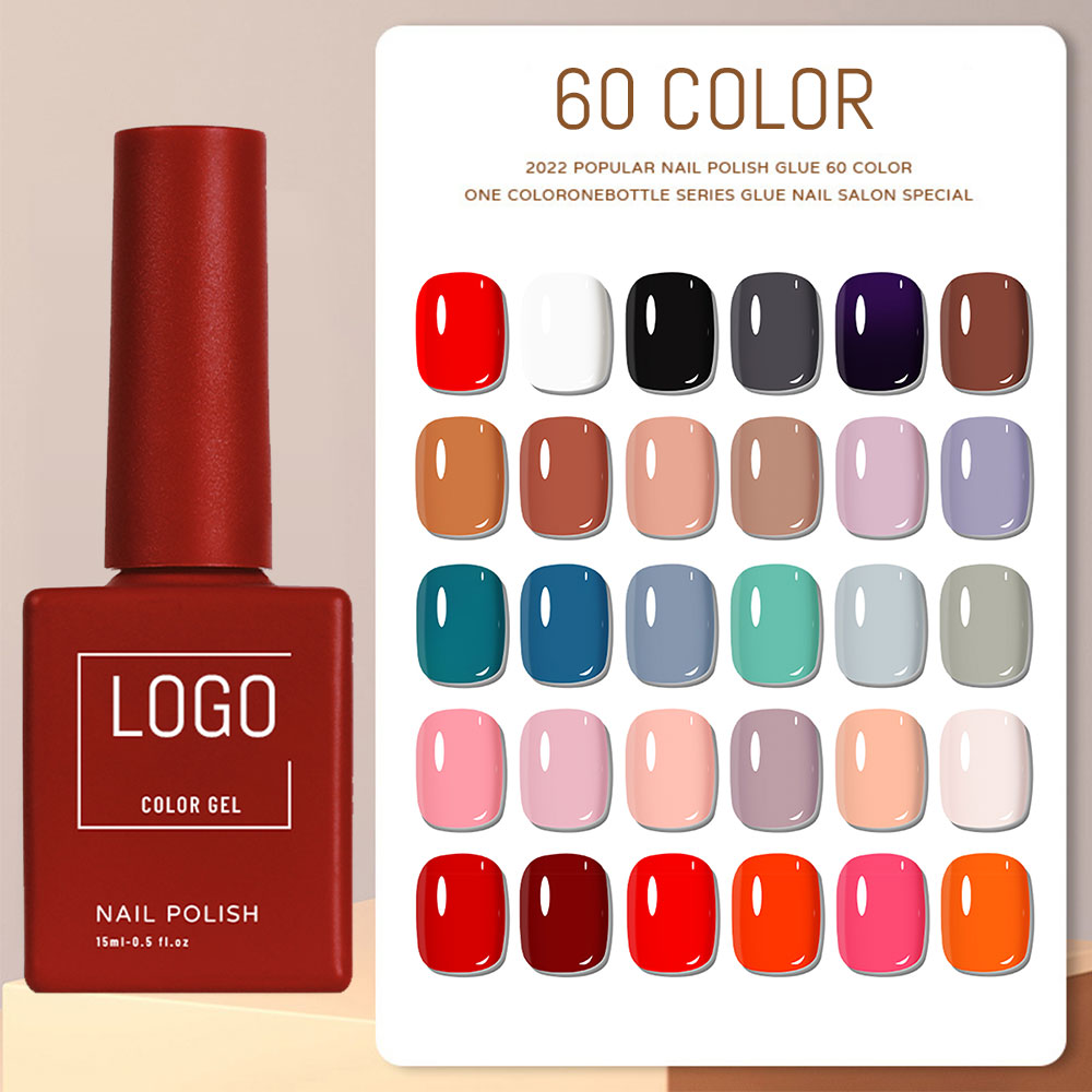 Bulk 15ml Nails Uv Gel Polish Professional 60 Colors Gel Polish Create Your Own Brand Uv Gel Nail Polish Set Wholesalers