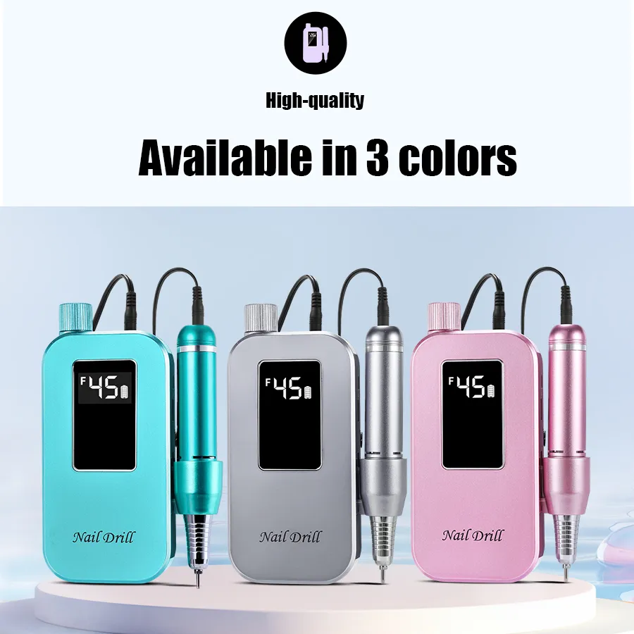 Convenient Nail Drill for Effortless Polishing and Manicure Anywhere