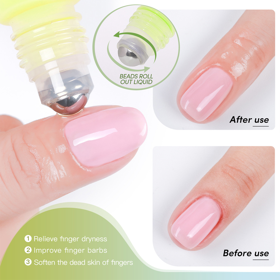 OEM Custom Best Price Wholesale Cuticle Oil Roller Salon Care Nail Supplies for Repair and Nourish