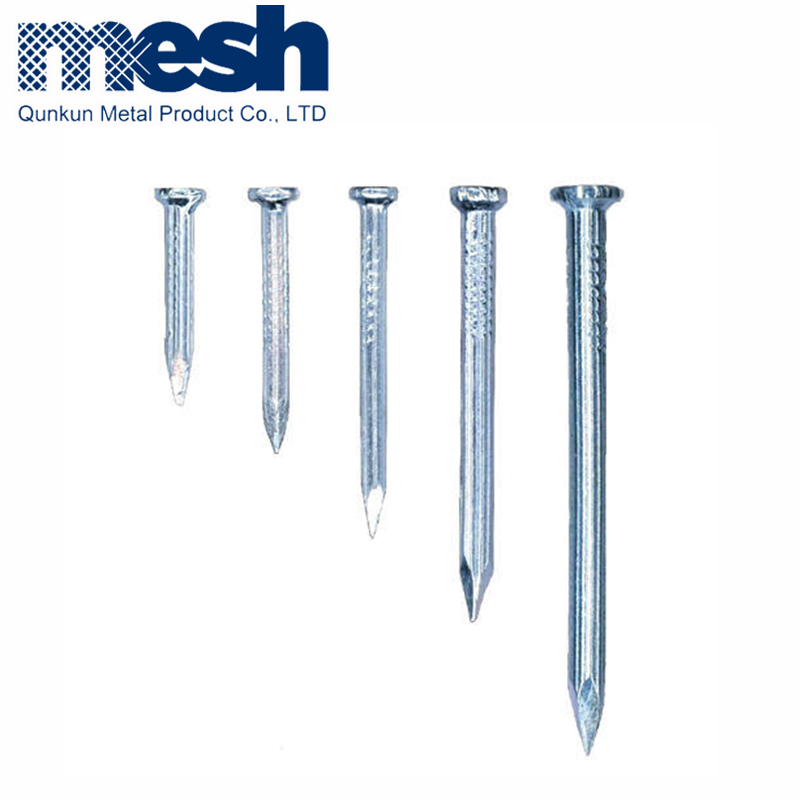 Best Sale Hardened Zinc Coated Concrete Nail Surface Treatment Galvanized