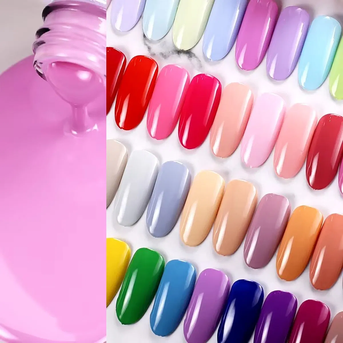 Neissry Soft Tip Nail Gel and Hard Gel Builder Set for Nail Strengthening and Extension