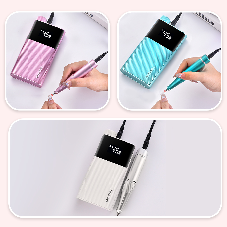 Duofu Portable Nail Drill Set for Salon-Quality Manicure and Pedicure