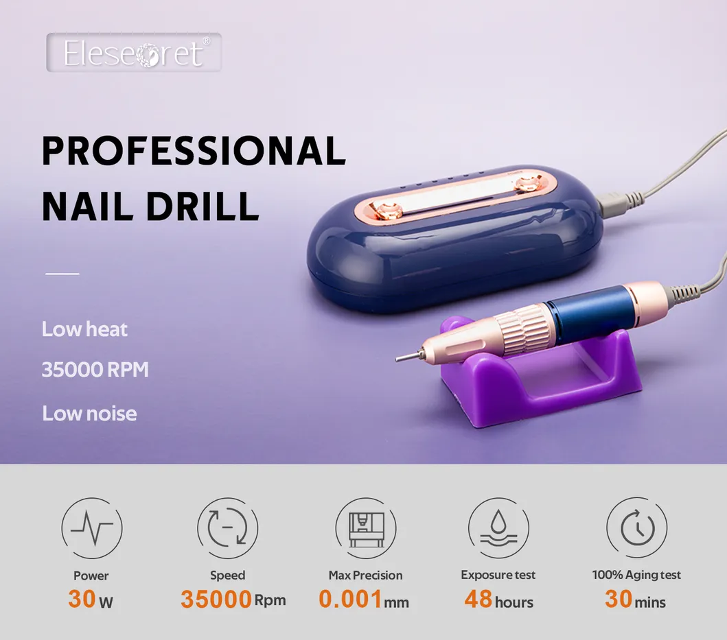 Wholesale New Age Products Nail Grinder Gentle for Sensitive Nails Popularity High Power Gel Remover Desktop Nail Salon Equipment Home Use