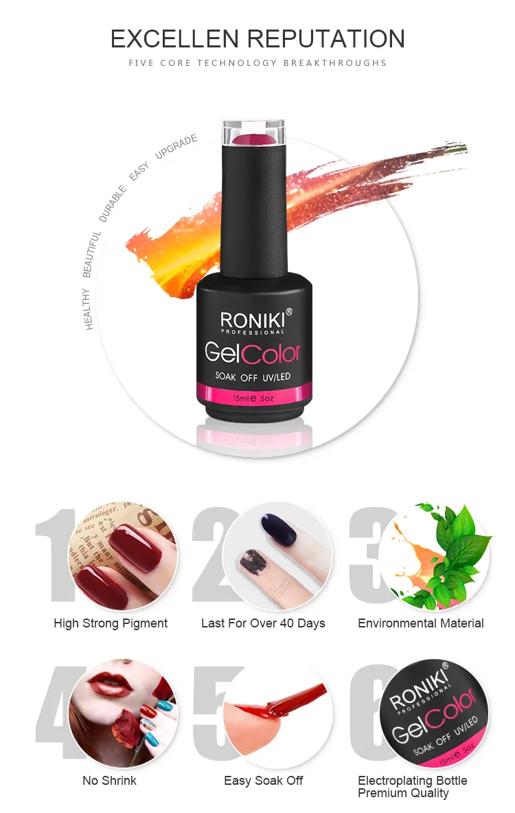 OEM 15ml Gel Nail Polish - Quality Products for Nail Artists