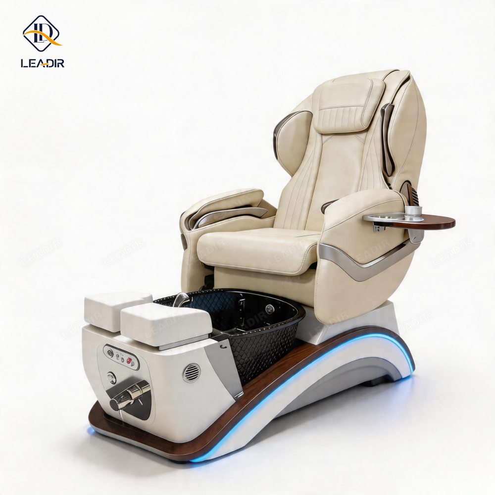 Manufacturer Modern Luxury Professional Foot Spa Massage Beauty Salon Electric Nail Manicure Foot Spa Station Pedicure Chair