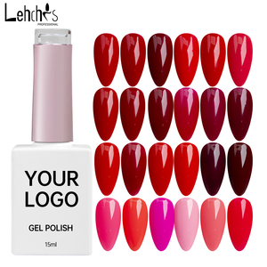 Lehchis 15ml LED Cured Non-Toxic HEMA TPO Free Gel Polish Professional Nail Polish Set for Salon Use