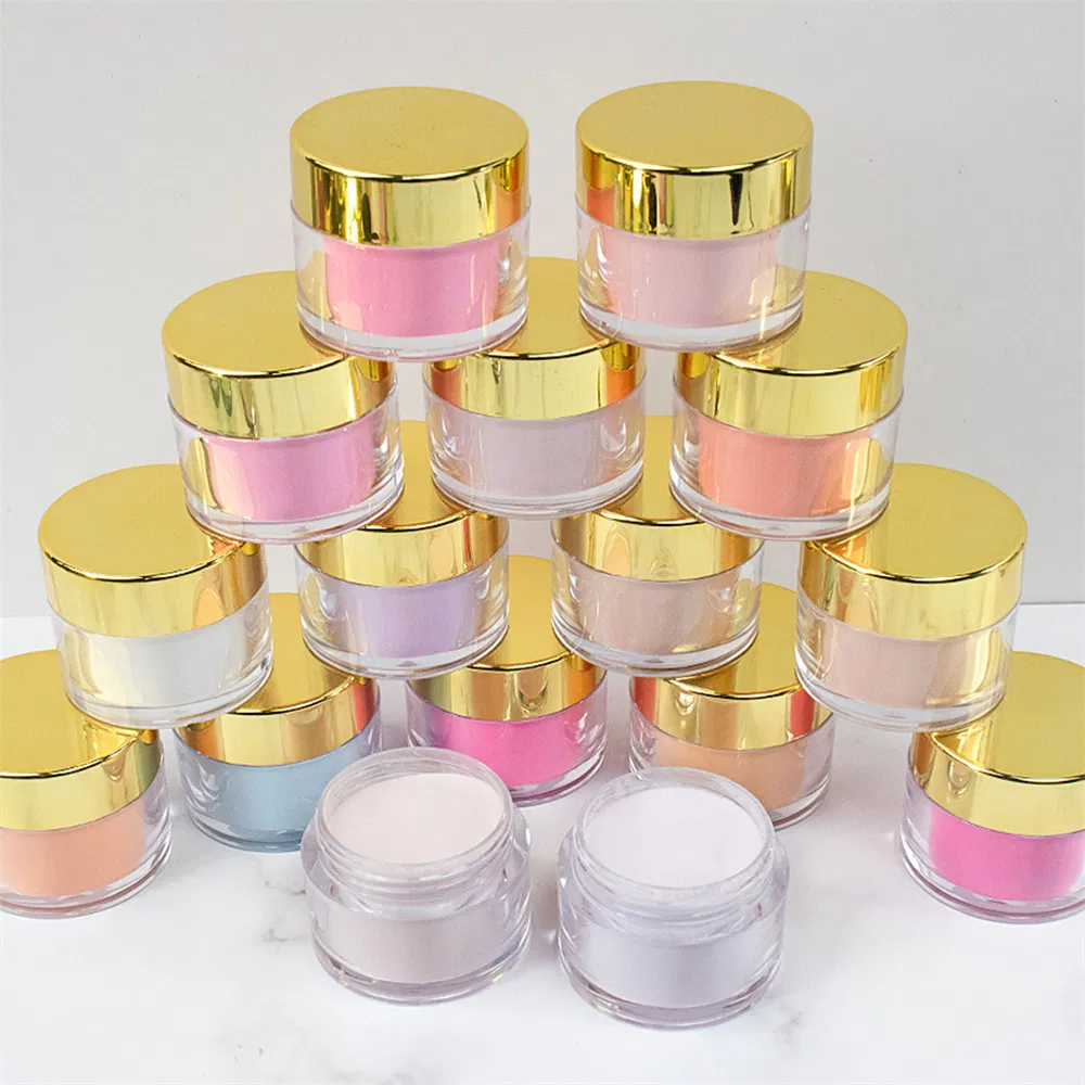 Wholesale Custom Private Label Colored Nail Supplies Cover Pink Nude DIP Powder Nail Dipping Acrylic Powder for Nail Sanlon
