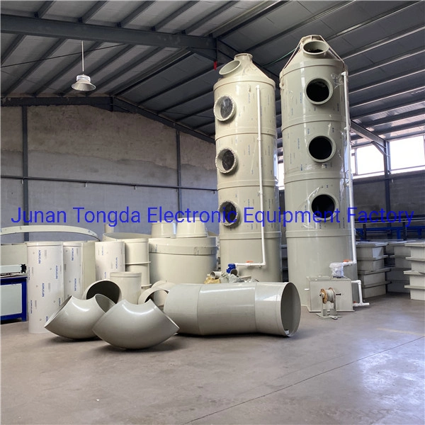 Tongda11 Gas Treatment Tower Exhaust Tower Waste Gas Exhaust Treatment with Electroplating Machine