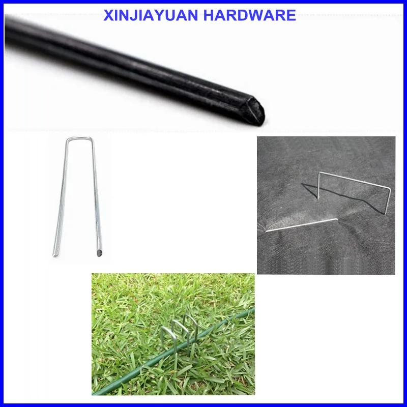 Hot DIP Galvanized Fence Staples / U Turf Nails