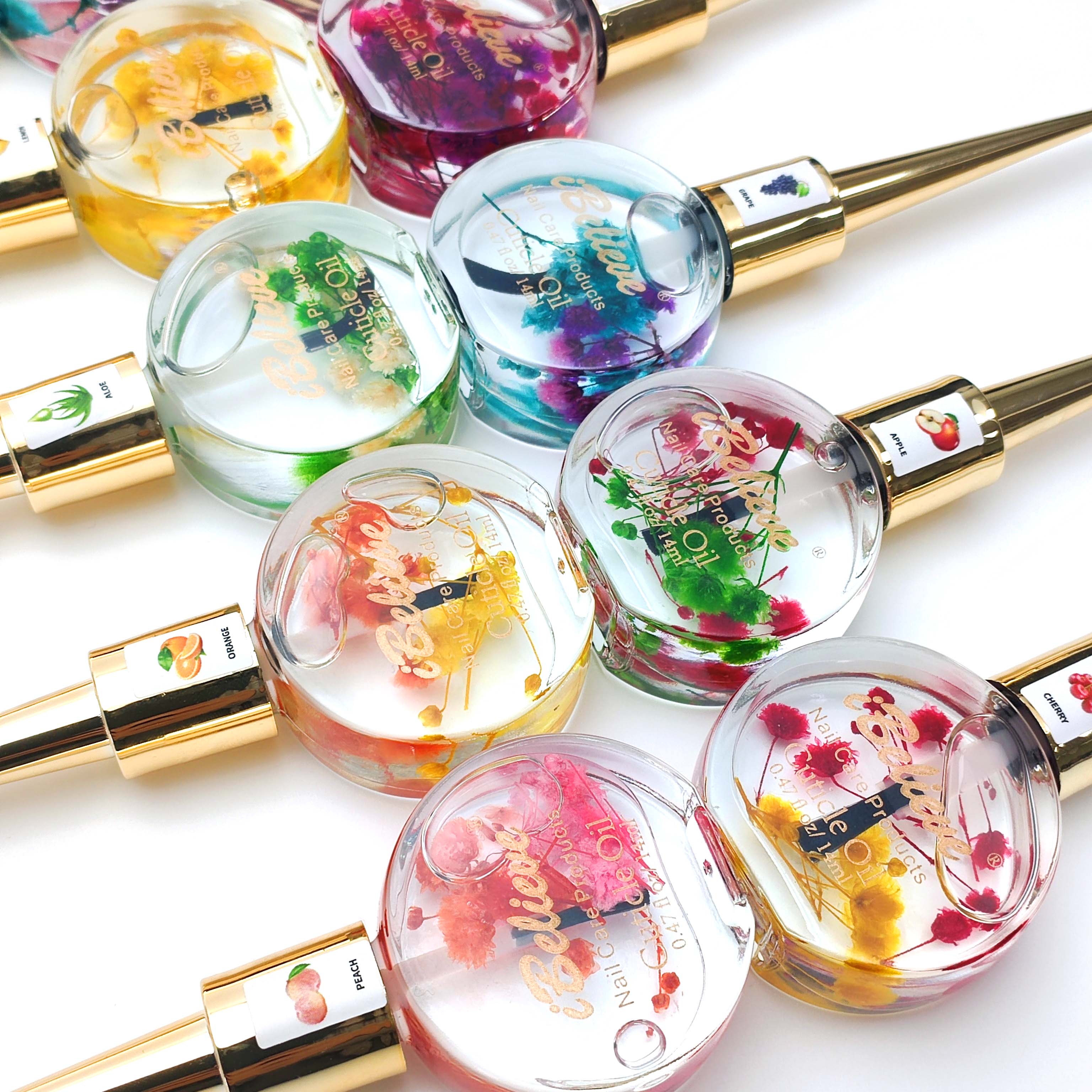 2025 USA Most Popular Organic Natural Dried Flower Cuticle Care Manufacturers High Quality Cuticle Oil With Custom Logo