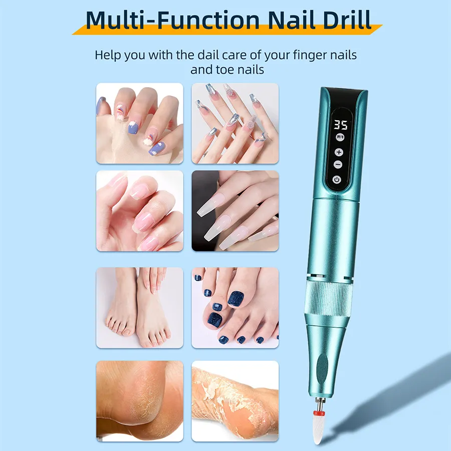 Wireless Nail Drill Details 5