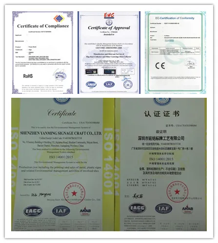 Certifications