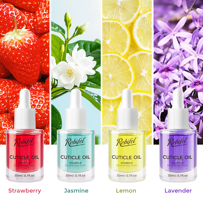 Robifel Private Label Custom Logo Vegan Organic Personal Care Nail Care Cuticle Revitalizer Cuticle Oil