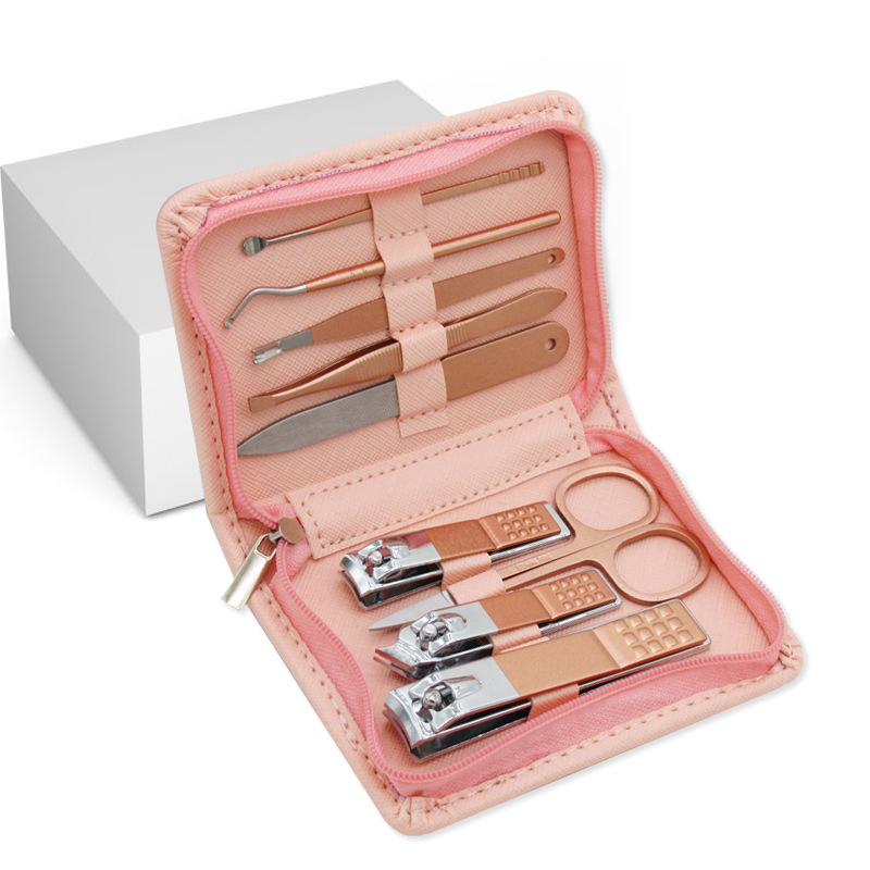Portable Home Outdoor Nail Art 18 Piece Multi Functional Care Kit