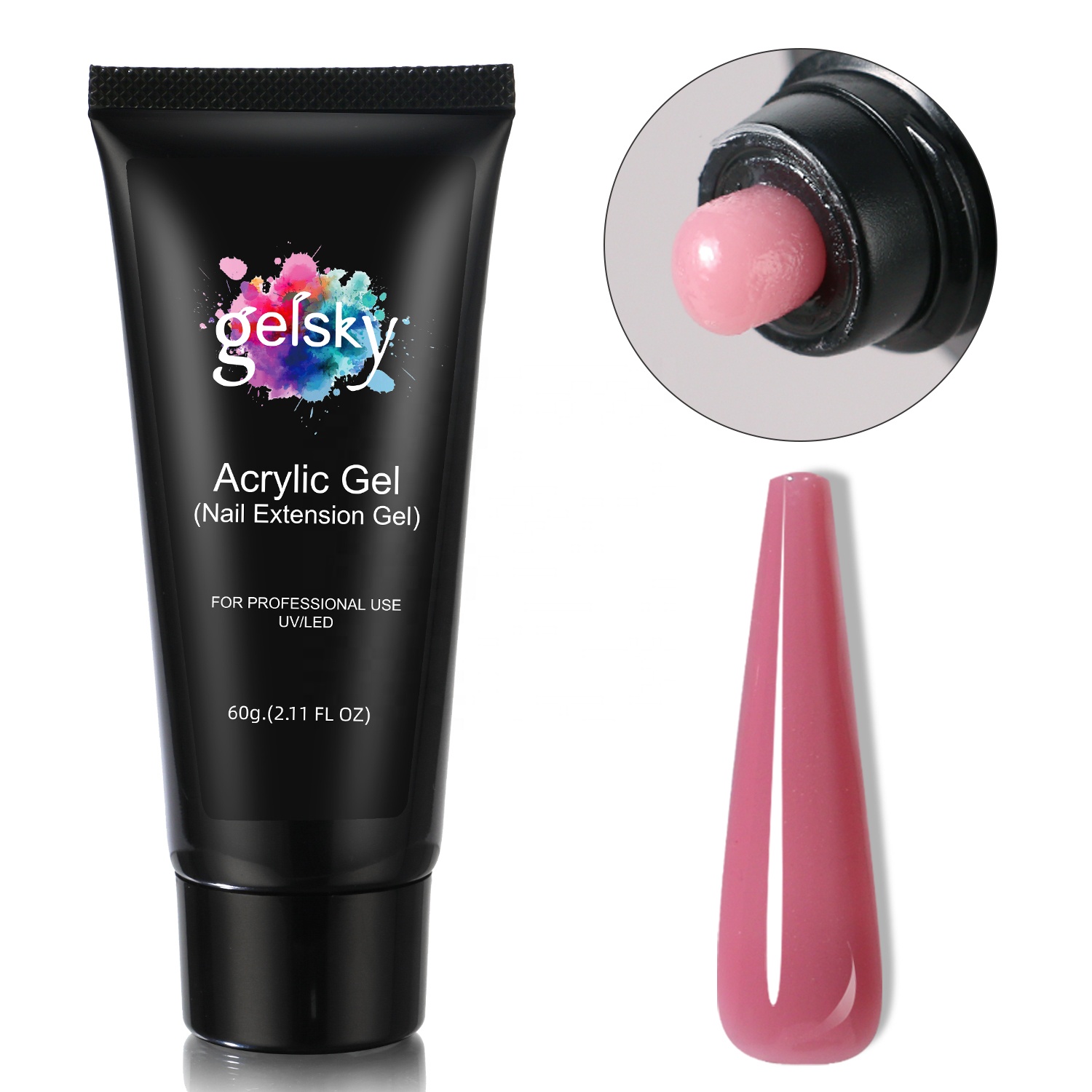 Gelsky Nail Extension Art Acrylic Gel Nail Polish Poly Gel Kit De Unas Gel Uv
